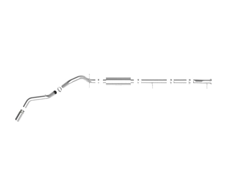 aFe — aFe 20-23 GM 2500/3500HD V8 6.6L L8T Apollo GT Series 4in 409 SS Cat-Back Exhaust System
Cat-Back Exhaust - view 2