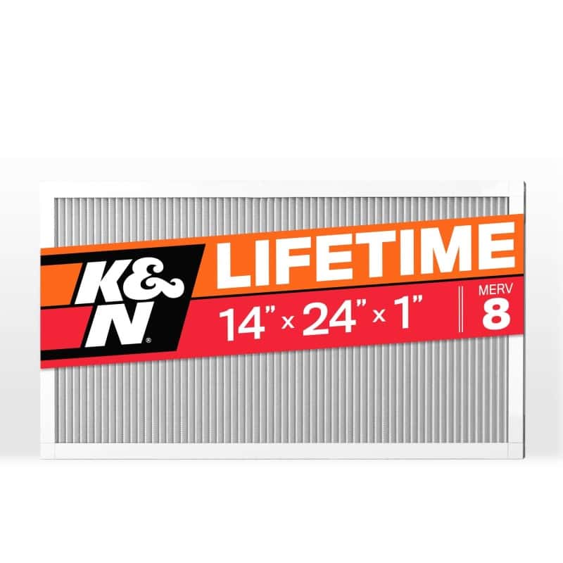 K&N Engineering — K&N HVAC Filter 14 X 24 X 1 Merv 8
HVAC Filter; 14 x 24 - view 1