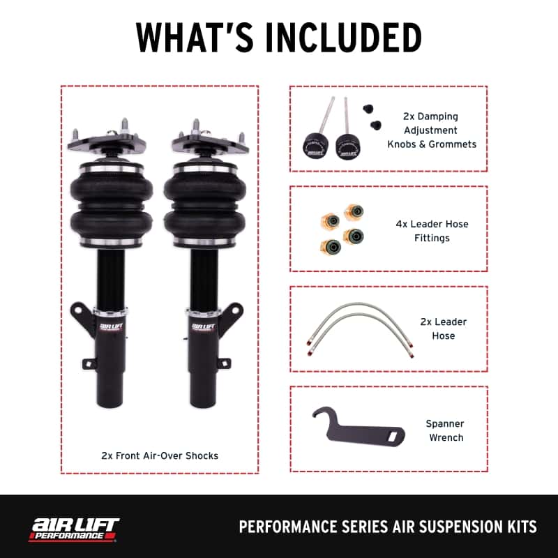 Air Lift — Air Lift 15-20 Acura TLX / 13-17 Honda Accord Front Performance Air Suspension Kit
Air Lift Performance - view 7