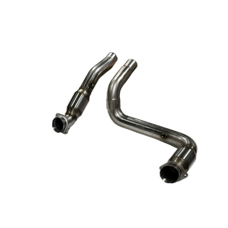 Kooks Headers — Kooks 2023+ Cadillac Escalade V 3in GREEN Catted Conn. Pipes (Req. Kooks Headers)
GREEN Cat. Conns. - view 5