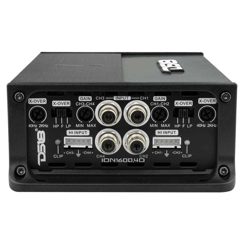 DS18 — DS18 4-Channel Amp 2x 800/4ohm Bridge 4 x 400/2ohm 4 x 240/4ohm Watts RMS Class D - view 3