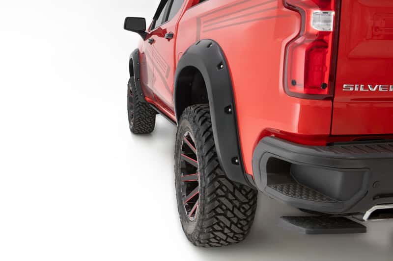 Bushwacker — Bushwacker 19-21 Chevrolet Silverado 1500 Pocket Style Flares 4pc - Black
FF Pocket Style 4Pc
Fender Flare - view 7