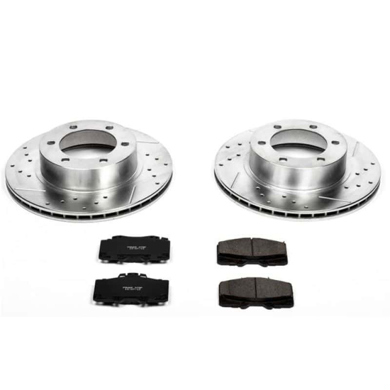 PowerStop — Power Stop 95-02 Toyota 4Runner Front Z23 Evolution Sport Brake Kit - view 1