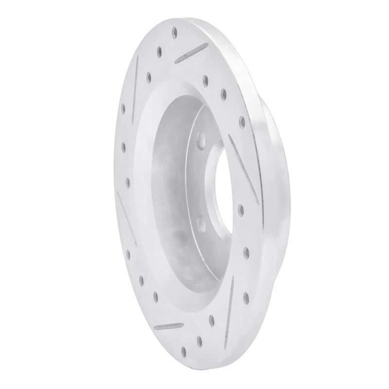 R1 Concepts — R1 84-88 Pontiac 6000 Rear Right Drilled & Slotted Silver Brake Rotor
R1 Brake Rotor Drill - view 4