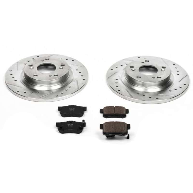 PowerStop — Power Stop 00-09 Honda S2000 Rear Z23 Evolution Sport Brake Kit - view 1