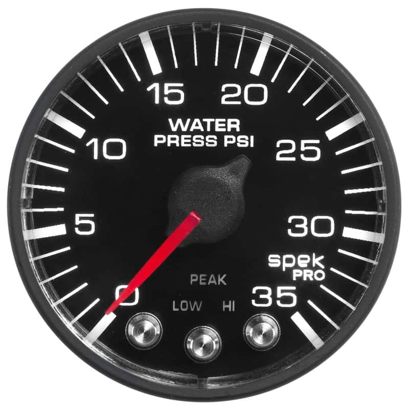 AutoMeter — Autometer Spek-Pro 52.4mm 0-35 PSI Digital Stepper Motor Water Pressure Gauge
GA 2" WP 35 BFB SPEK - view 10
