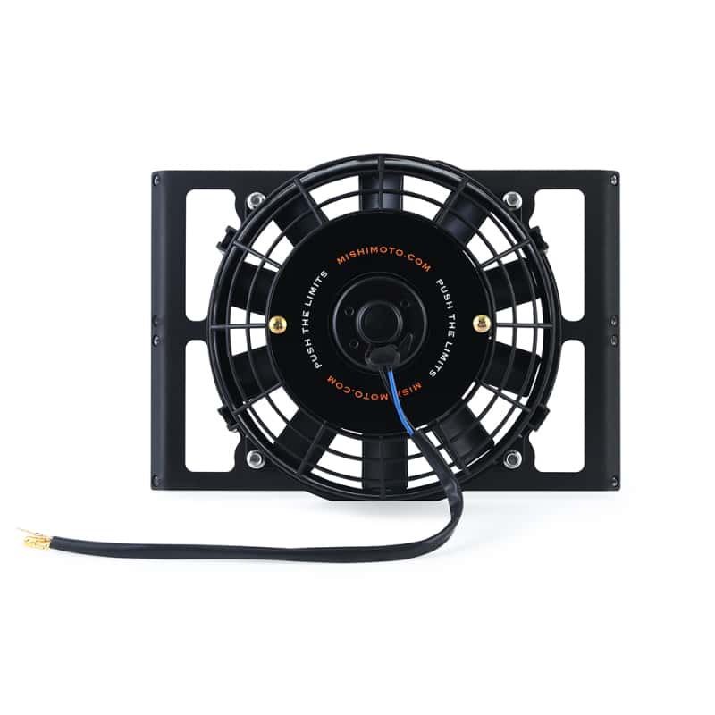 Mishimoto — Mishimoto Universal 10in. Heavy-Duty Oil Cooler Fan Shroud - Micro Wrinkle Black
Fan Shroud Kit - view 1