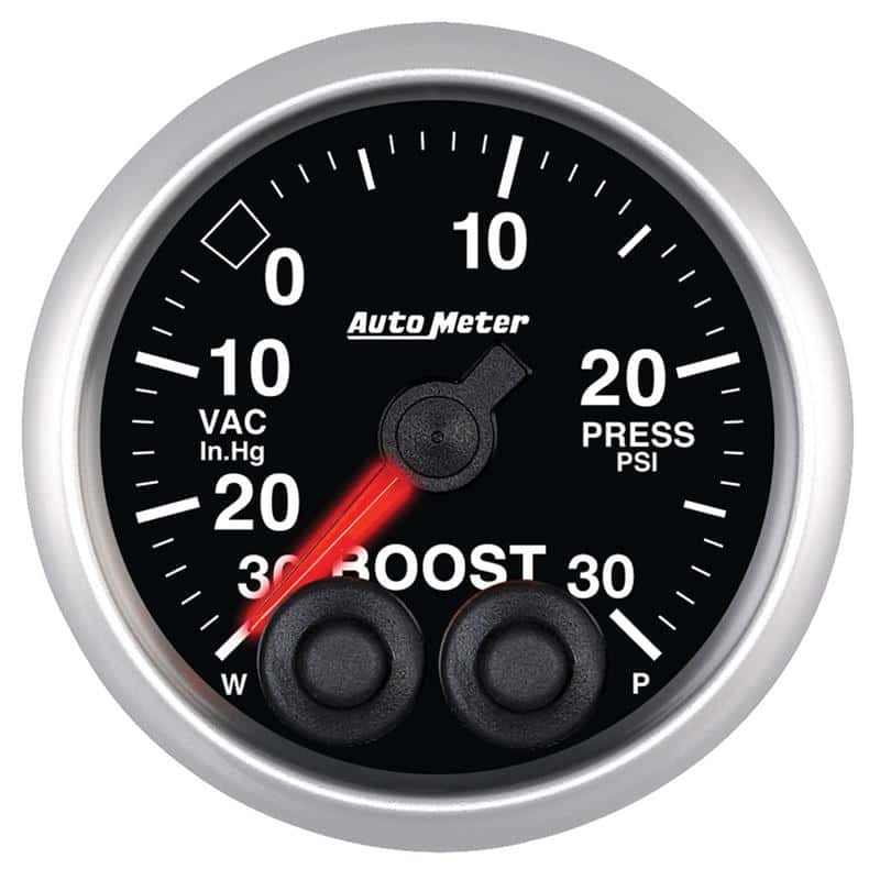 AutoMeter — Autometer Elite 52mm 30 In Hg/30 PSI Vacuum/Boost Peak and Warn Gauge w/ Electronic Control
GA 2" BST 30PSI ELIT - view 2