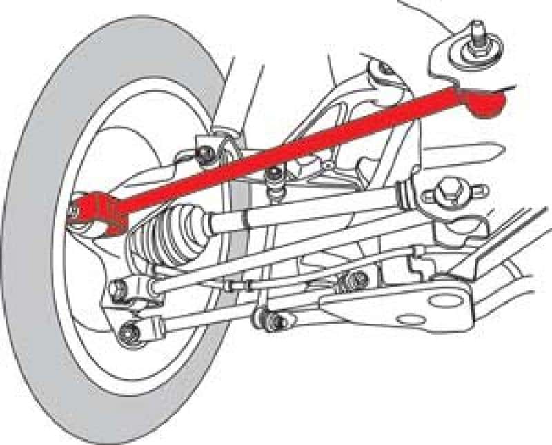 SPC Performance — SPC Performance 11-13 Infiniti M37 / 11-13 M56 / 14-16 Q50 Rear Lateral Arms Left and Right Pair
CONTROL ARM
RADIUS ARM - view 4