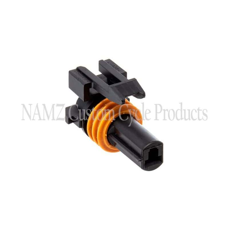 NAMZ — NAMZ Delphi-Packard Weatherpack 1-Position Female Wire Connector w/Seals - view 1