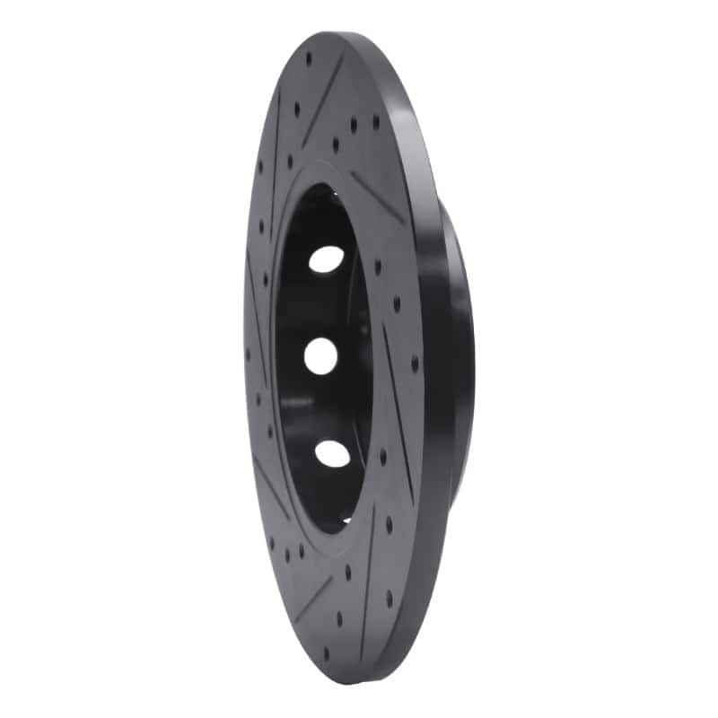 R1 Concepts — R1 97-98 Mercedes-Benz C230 Front Right Drilled & Slotted Black Brake Rotor
R1 Brake Rotor Drill - view 4