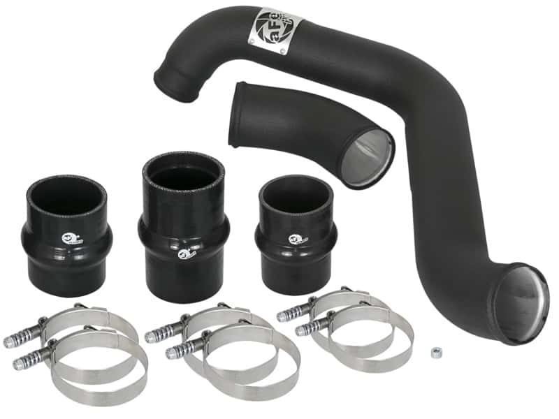 aFe — aFe Bladerunner Intercooler Tube Hot Side 3in 17-18 GM Diesel Trucks V8-6.6L (td) L5P - Black
Hot Charge Pipe - view 5