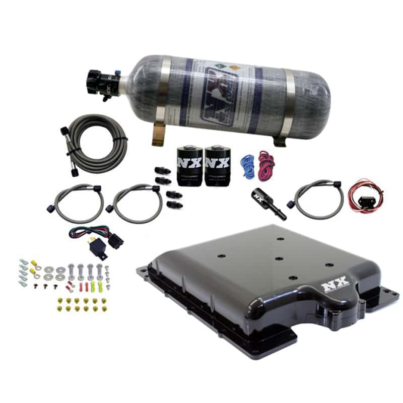 Nitrous Express — Nitrous Express Dodge Hellcat/Demon Supercharger Lid Nitrous Kit (100-400HP) w/12lb Bottle
Injection System Kit
N2OSys - view 2