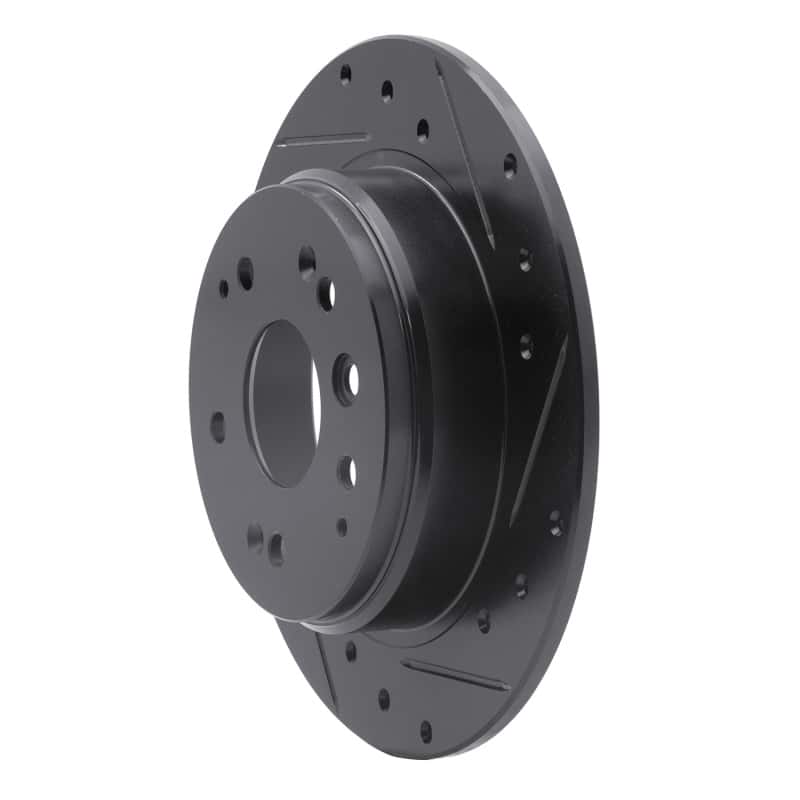 R1 Concepts — R1 99-11 Acura TL Rear Right Drilled & Slotted Black Brake Rotor
R1 Brake Rotor Drill - view 2