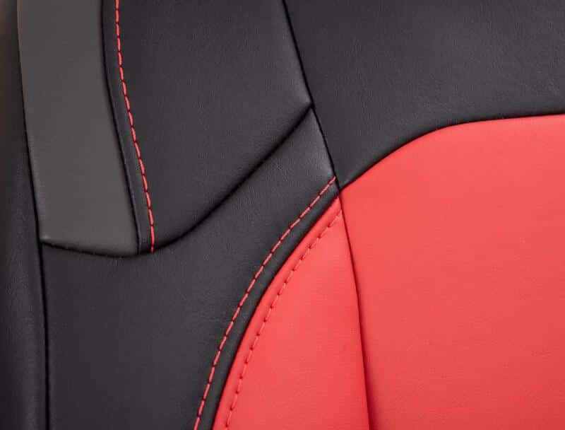 PRP Seats — PRP Jeep Wrangler JL Front Seat Covers - 2 door- with Pocket Back (Pair) - Black/Green - view 4