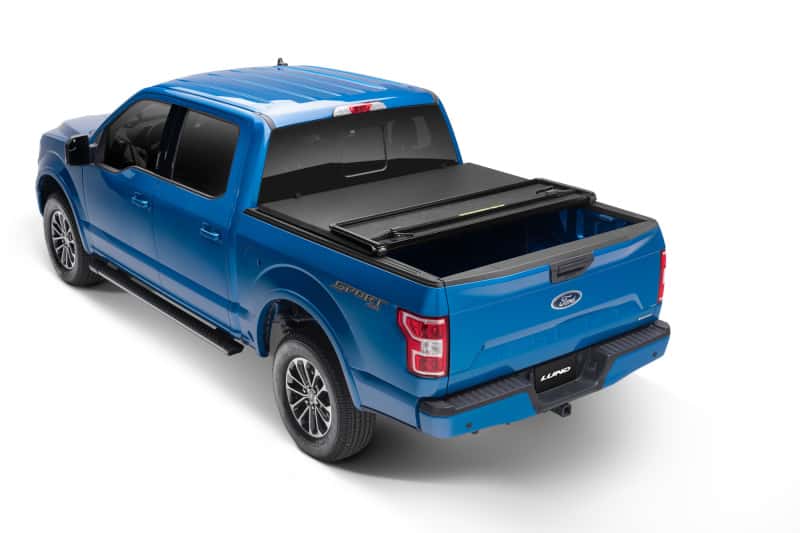 LUND — Lund 02-17 Dodge Ram 1500 Fleetside (8ft. Bed) Hard Fold Tonneau Cover - Black
LND Hard Fold Cvr - view 8