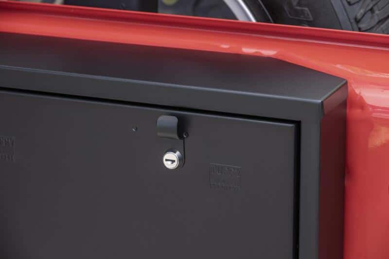 Tuffy Products — Tuffy Jeep Wrangler Tailgate Lockbox W/Keyed Lock
Tailgate Lockbox - view 4