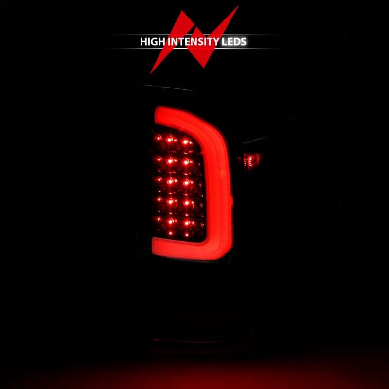 ANZO — ANZO 16-21 Toyota Tacoma LED Tail Lights - w/ Light Bar Sequential Black Housing & Smoke Lens
Tail Light Set - view 6