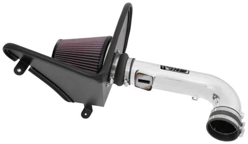K&N Engineering — K&N 16-17 Chevy Camaro 3.6L Silver Typhoon Short Ram Intake
Performance Air Inta
Air Intake System - view 8