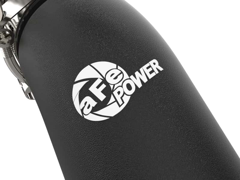 aFe — aFe 16-19 RAM 1500 V6 3.0L (TD) BladeRunner 3in Aluminum Hot Charge Pipe - Black
Hot Charge Pipe - view 3