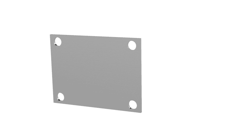 QTP — QTP Bolt-On QTEC Low Profile Cover Plate - view 1