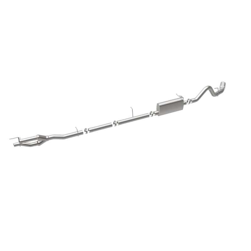 Magnaflow — MagnaFlow Sys C/B 11-15 Ford Super Duty F250 6.2L EC CC, SS 3.5in Single Rear Pass Side Ext 5in Tip
Cat-Back - view 16