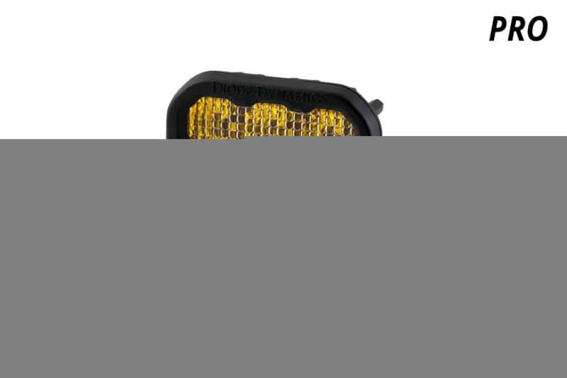 Diode Dynamics — Diode Dynamics SS5 LED Pod Pro - Yellow Driving (Single) - view 2