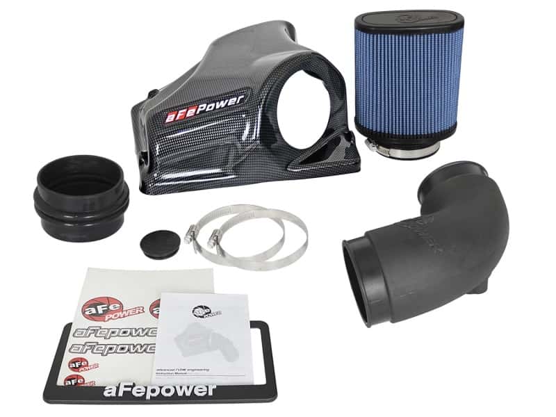 aFe — aFe Magnum FORCE Stage-2 Pro 5R Cold Air Intake System 16-17 BMW 340i (F30) L6-3.0L (t) B58
Magnum FORCE Intake - view 4
