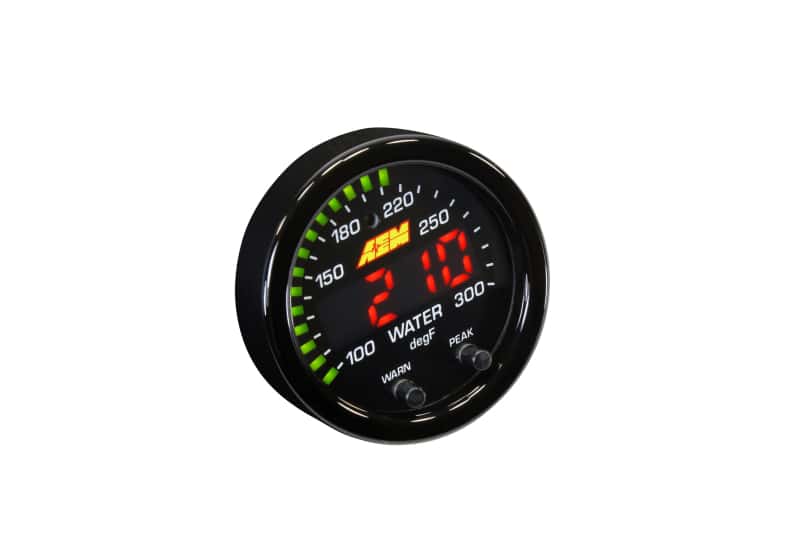 AEM — AEM X-Series Temperature 100-300F Gauge Kit (ONLY Black Bezel and Water Temp. Faceplate)
X-Series Temperature
X-Series Gauge - view 22