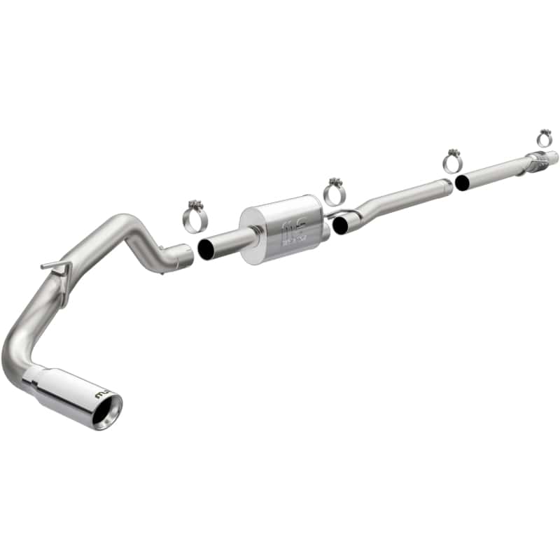 Magnaflow — MagnaFlow 2019 Ford Ranger 2.3L Polished Stainless Steel Cat-BackExhaust
Cat-Back - view 2