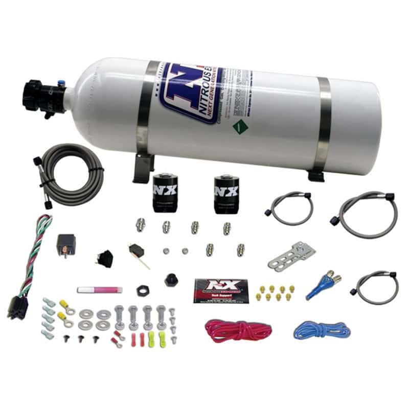 Nitrous Express — Nitrous Express All GM EFI Single Nozzle Nitrous Kit (35-150HP) w/15lb Bottle
Injection System Kit
N2OSys - view 2