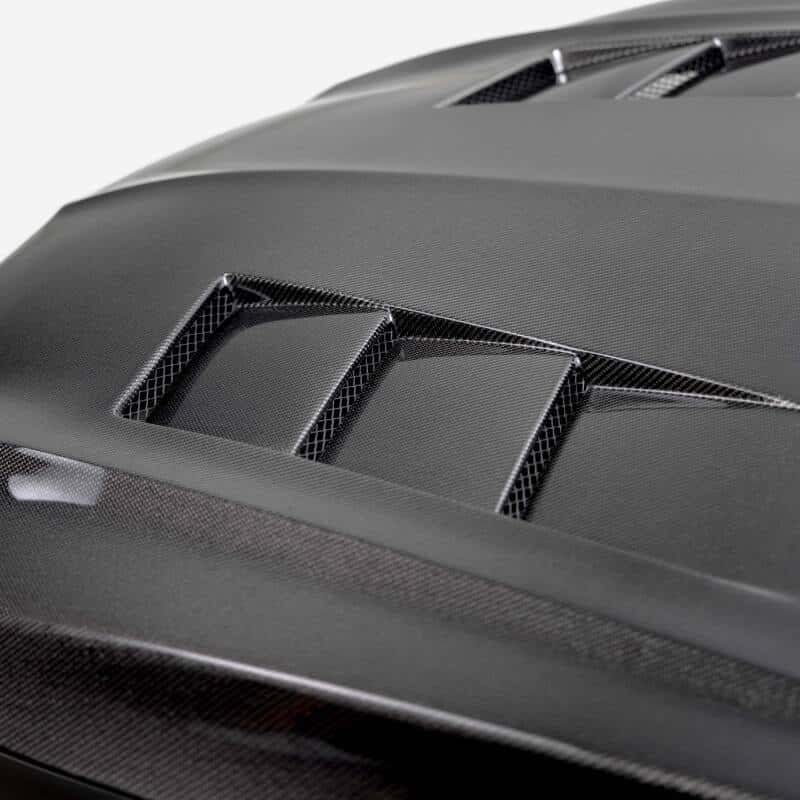 Seibon — Seibon 23-25 Acura Integra TS-Style Carbon Fiber Hood - view 2
