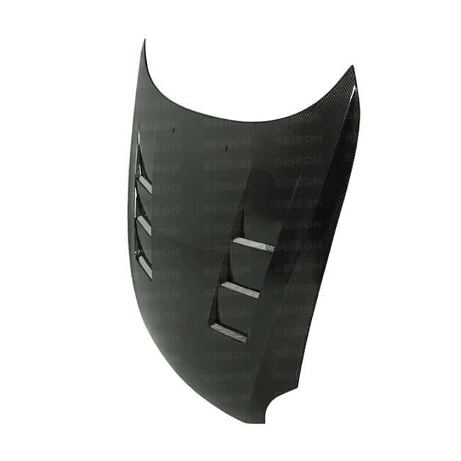 Seibon — Seibon 05-10 Scion tC (ANT10L) TS-Style Carbon Fiber Hood - view 6