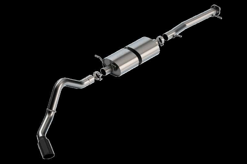 Borla — Borla 20-22 Chevrolet/GMC Silverado/Sierra 6.6L T-304 SS Cat-Back S-Type Exhaust - Brushed
Cat-Back System - view 2