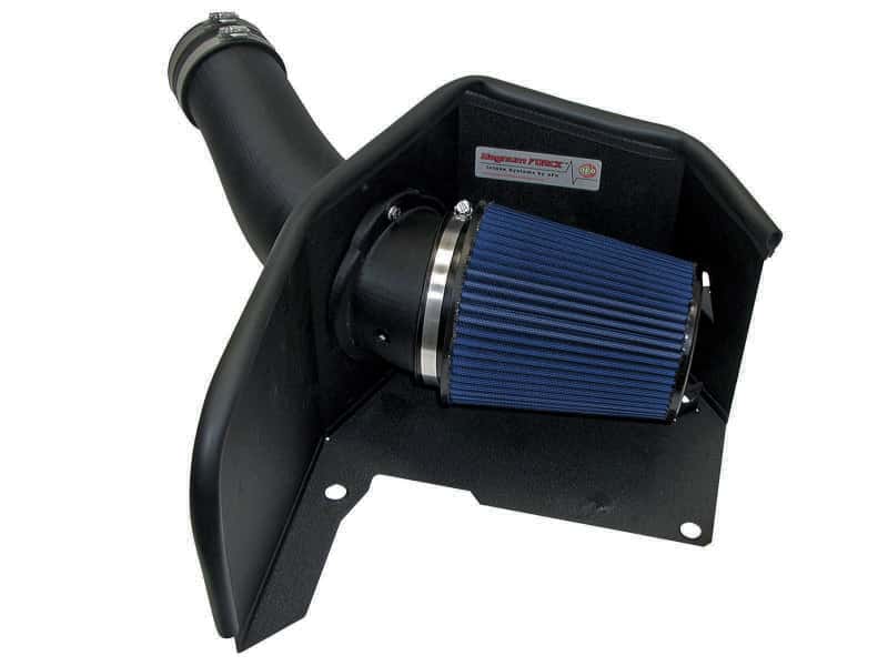 aFe — aFe MagnumFORCE Intakes Stage-2 P5R AIS P5R Ford Diesel Trucks 94-97 V8-7.3L (td)
Magnum FORCE Intake
AirIntKt - view 1