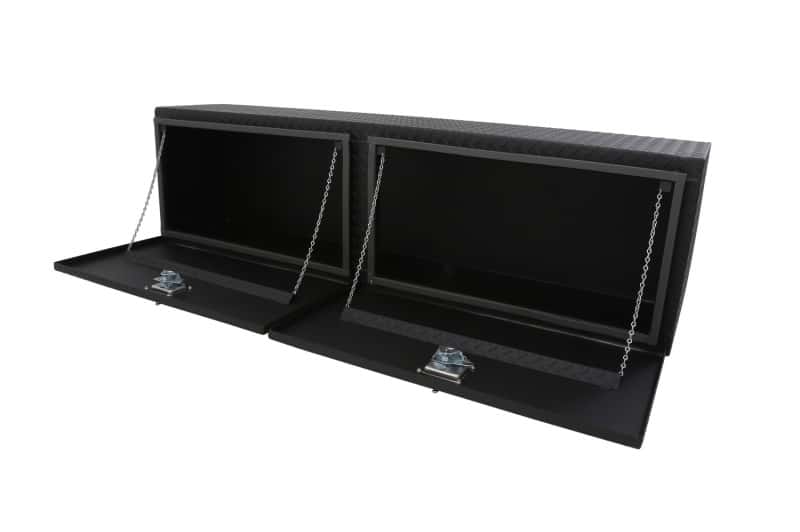Dee Zee — Dee Zee Universal Tool Box - Specialty Topsider Black BT Alum
ToolBxTrkBedSideRail - view 4