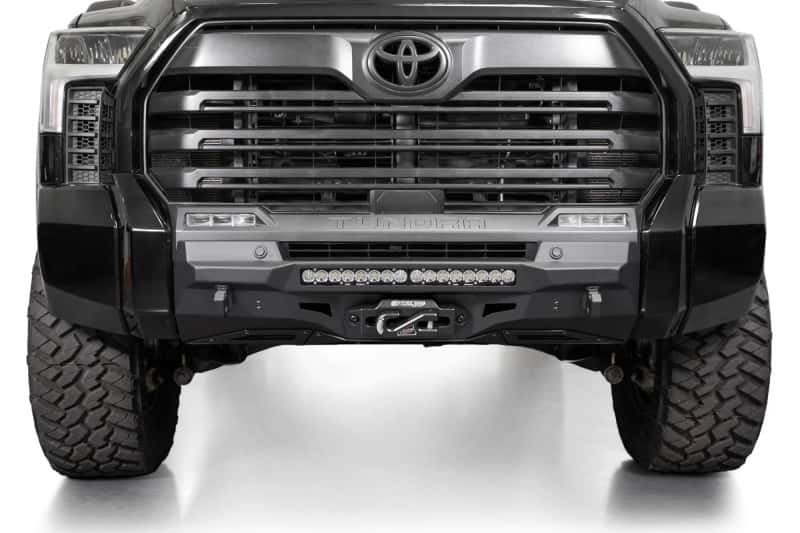 Addictive Desert Designs — Addictive Desert Designs 22-25 Toyota Tundra Stealth Fighter Front Bumper w/ Winch Mount - view 4