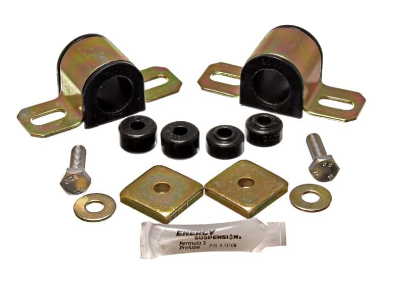 Energy Suspension — Energy Suspension 95-98 Nissan 240SX (S14) Black 27mm Front Sway Bar Frame Bushings (Sway bar end li
Sway Bar Bushing Kit - view 1