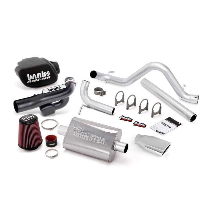 Banks Power — Banks Power 12-15 Jeep 3.6L Wrangler 4dr Stinger Sys (no AutoMind) - SS Single Exh w/ Chrome Tip
Power/Efficiency Sys
Stinger Bundle - view 2