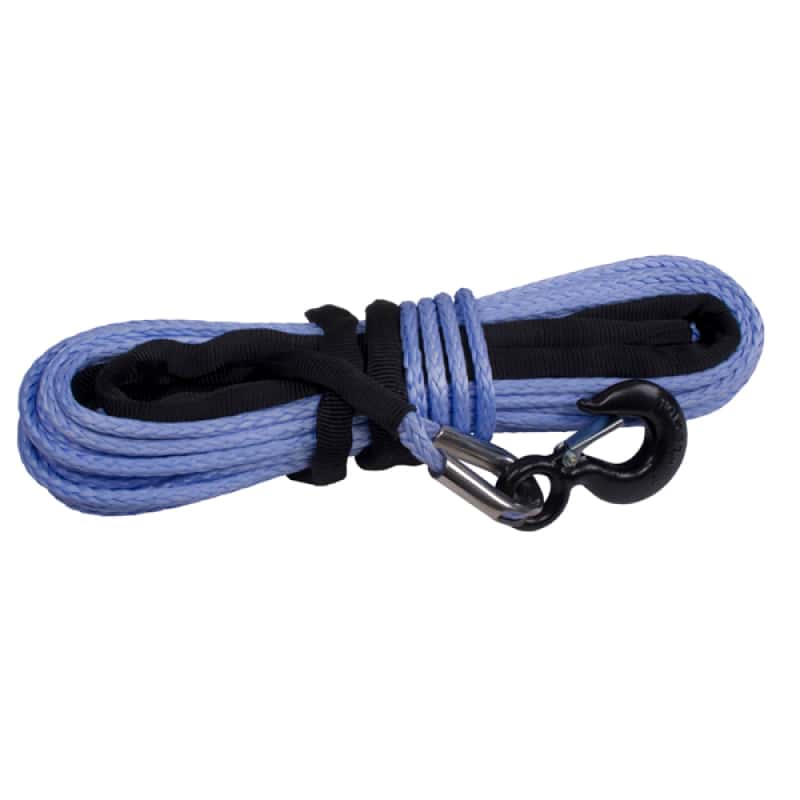 Rugged Ridge — Rugged Ridge Synthetic Winch Line Blue 3/8in x 94 feet
OFFROAD_RECOVERY - view 2