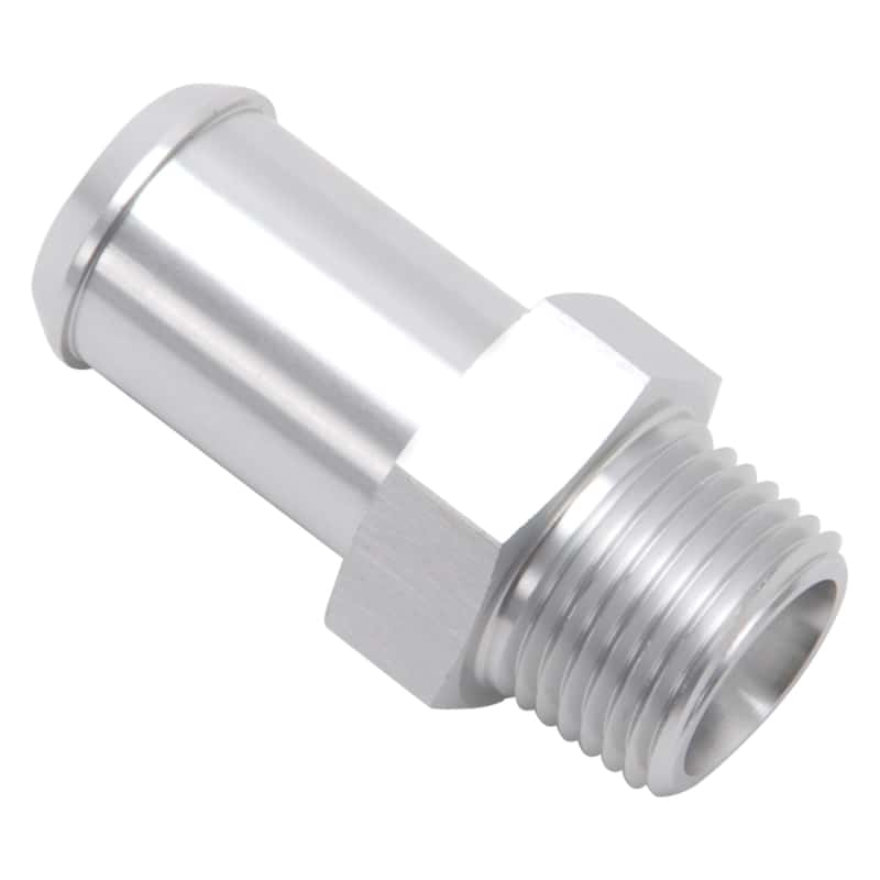 Edelbrock — Edelbrock Hose End Straight 3/8In NPT to 5/8In Barb Clear Anodize
KIT PARTS - view 4