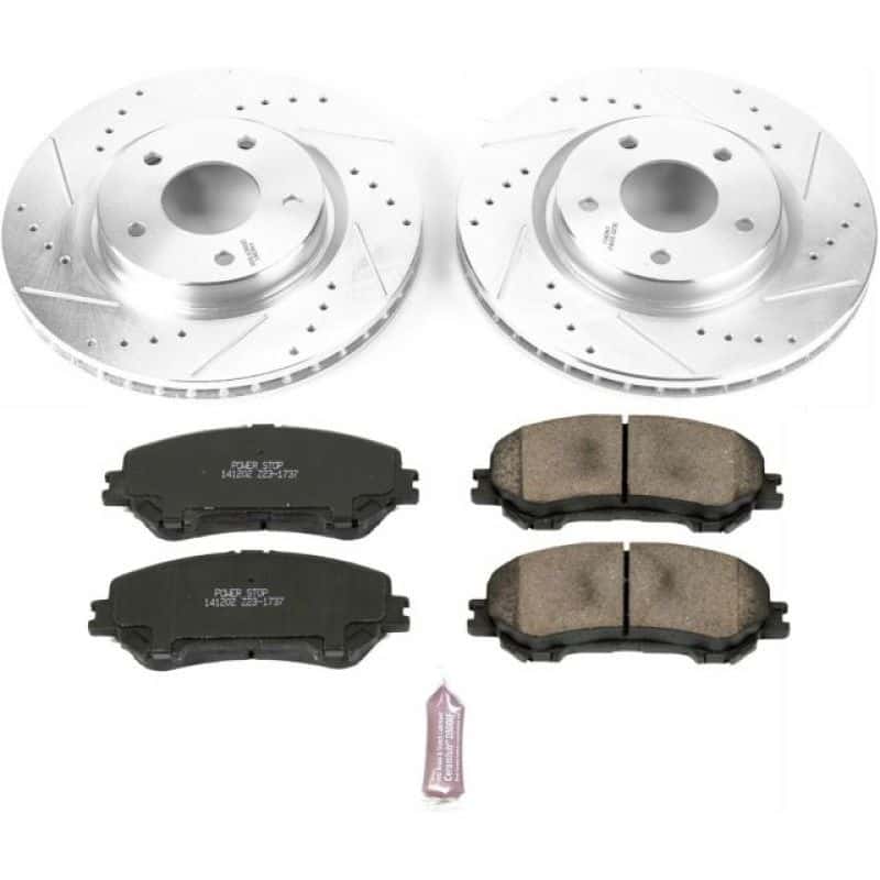 PowerStop — Power Stop 14-19 Nissan Rogue Front Z23 Evolution Sport Brake Kit - view 1