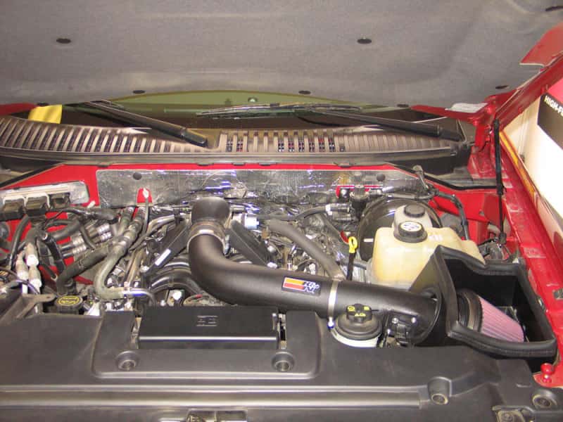K&N Engineering — K&N 07-10 Ford Expedition / 09-10 F150 / 07-10 Lincoln Navigator 5.4L V8 Performance Intake Kit
Performance Air Inta
Air Intake System - view 3