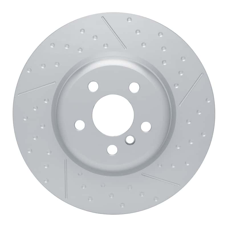 DFC — DFC 20-25 BMW M340i Right Rear GeoSPEC Coated Rotor - Dimpled and Slotted - view 1