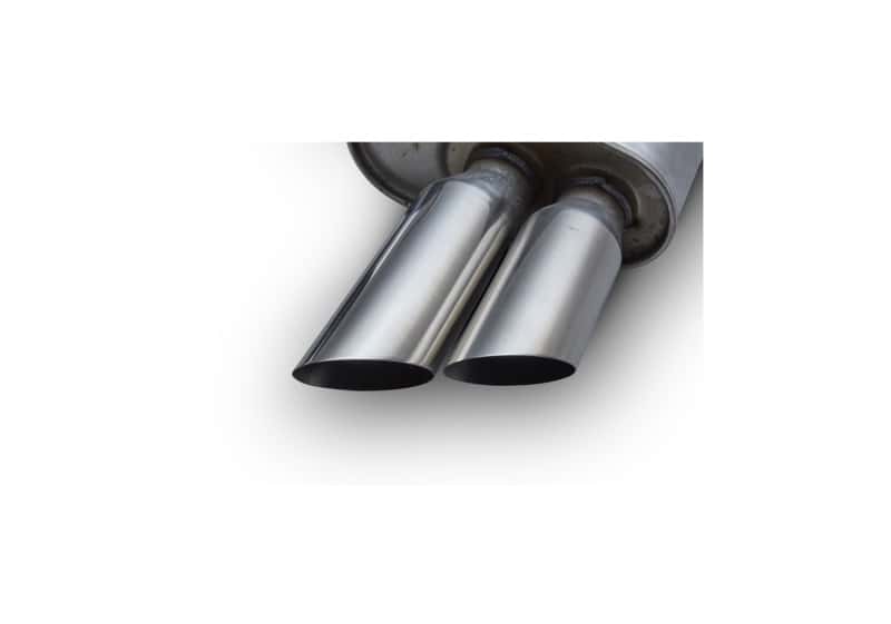 Ford Racing — Ford Racing 2013-2014 Mustang GT Axle Back QUAD TIP Mufflers with Rear Lower VALENCE
Muffler Kit - view 3