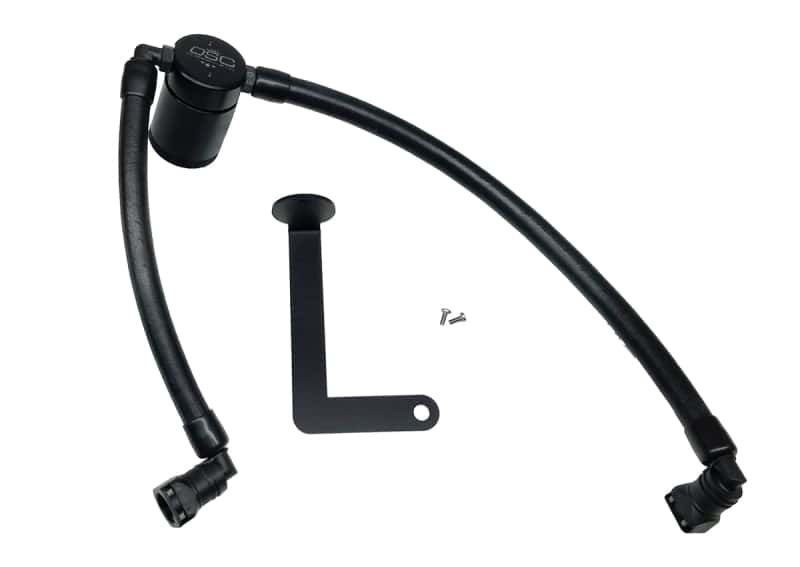J&L — J&L 10-19 Ford Flex EcoBoost V6 Passenger Side Oil Separator 3.0 - Black Anodized
Oil Separator - view 1