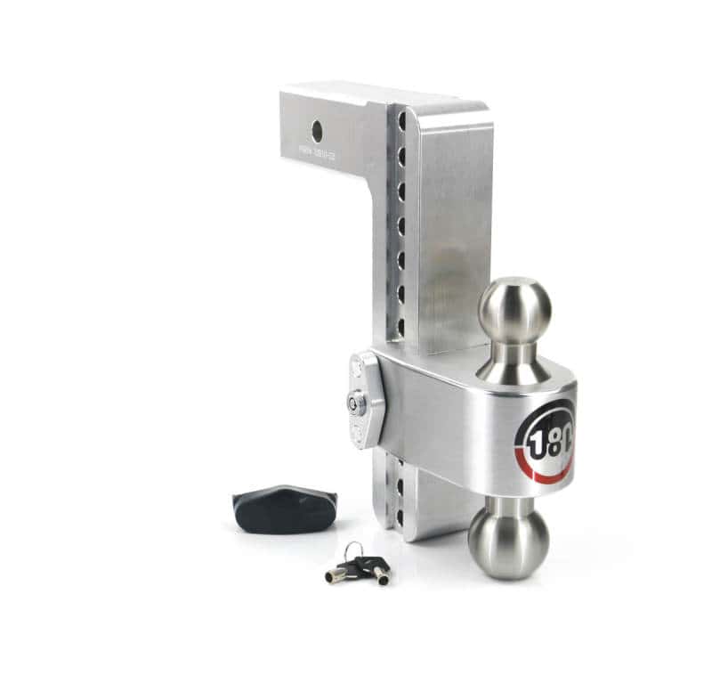 Weigh Safe — Weigh Safe 180 Hitch 10in Drop Hitch & 2.5in Shank (10K/18.5K GTWR) - Aluminum - view 1