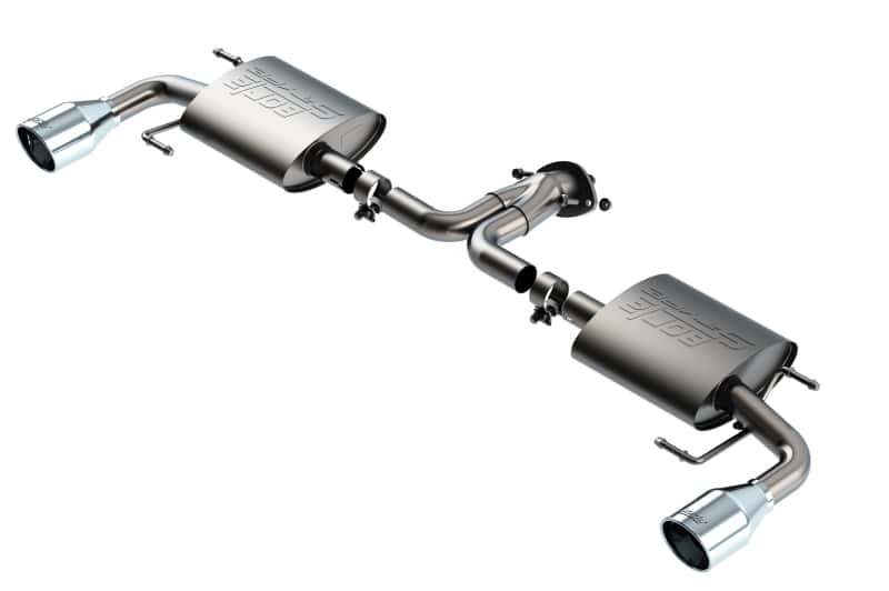 Borla — Borla 17-20 Mazda CX-5 2.5L AT AWD 4DR 2in S-Type Rear Section Exhaust
Axle-Back System - view 1