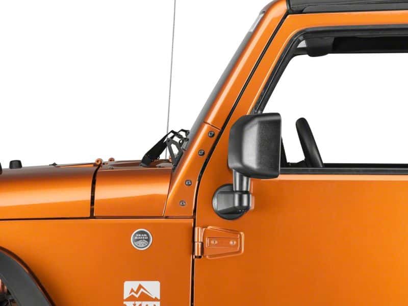 Raxiom — Raxiom 07-18 Jeep Wrangler JK Windshield Mounted Light Brackets
Mount - view 5
