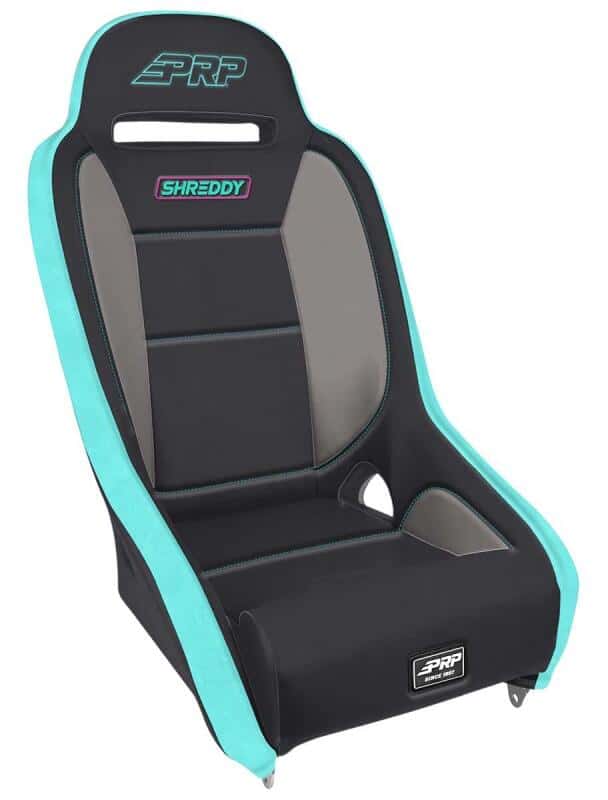 PRP Seats — PRP Shreddy Comp Elite Suspension Seat - Black/Teal - view 1